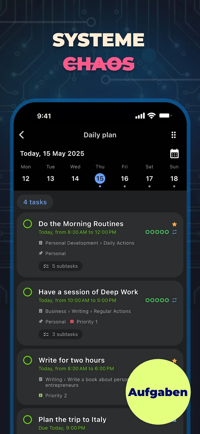 Chaos Control App